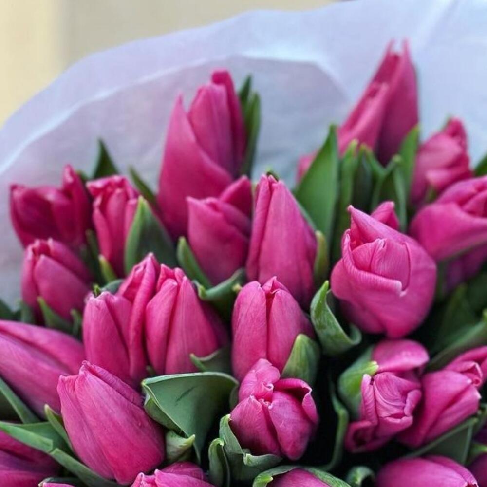 Сиреневые тюльпаны — вид 4